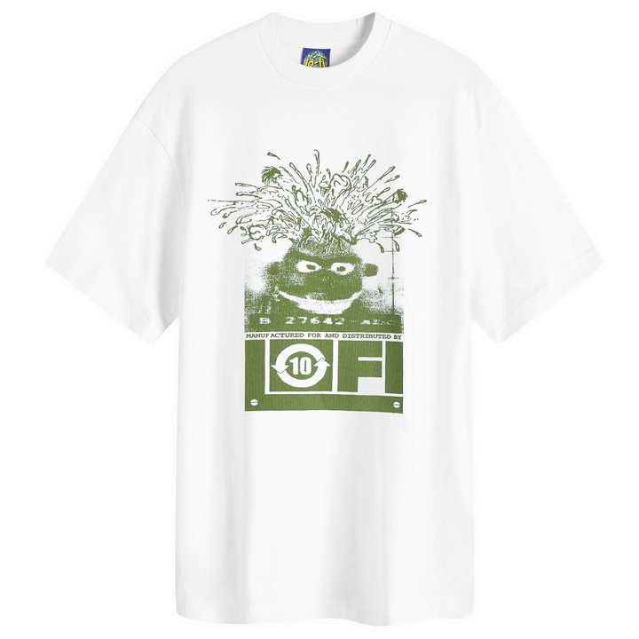 Photo: Lo-Fi Men's Grey Matter T-Shirt in White