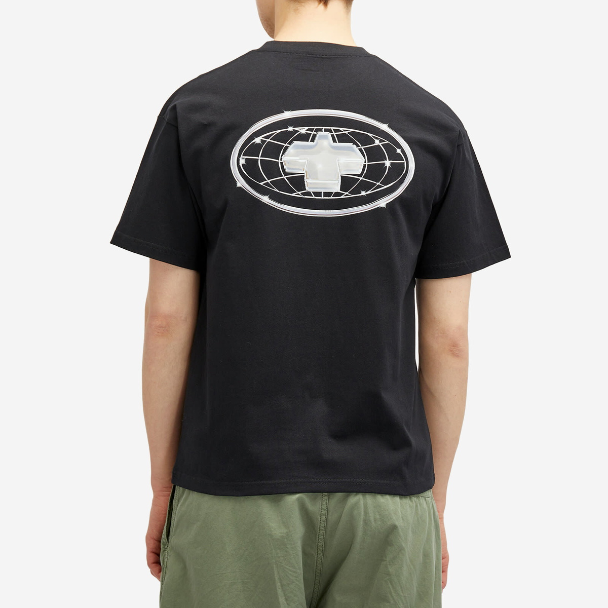 PLACES+FACES Men's Daft T-Shirt in Black