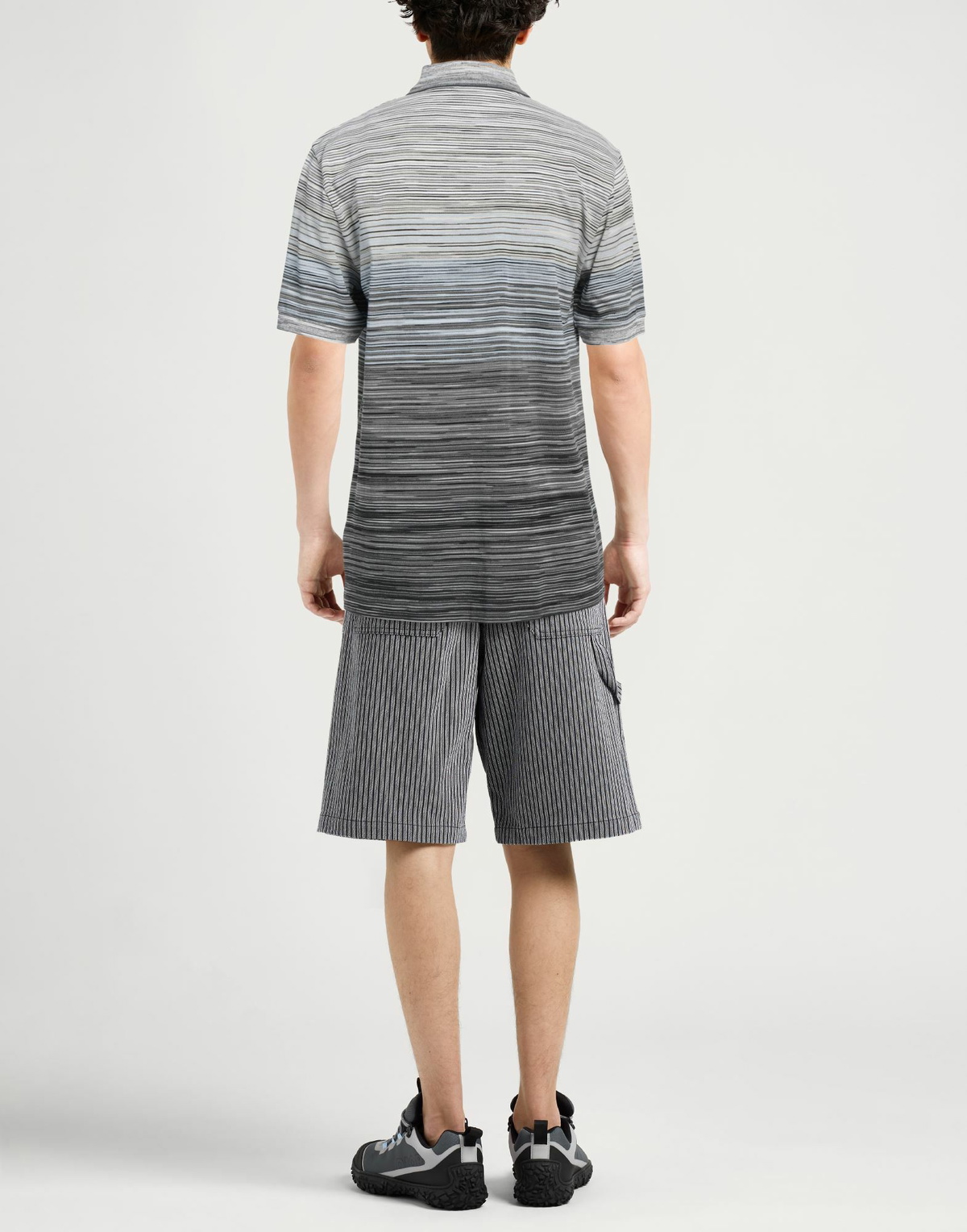 Missoni Mens Polo shirt in Black
