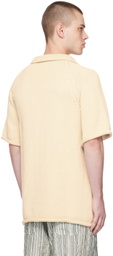 XENIA TELUNTS Off-White Summer Polo