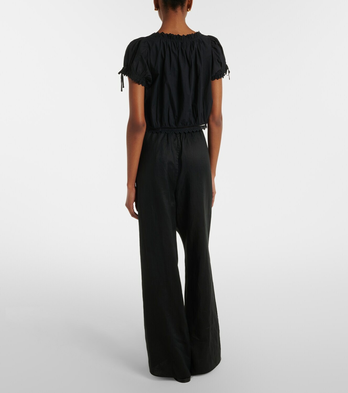 Dôen Lavon linen straight pants