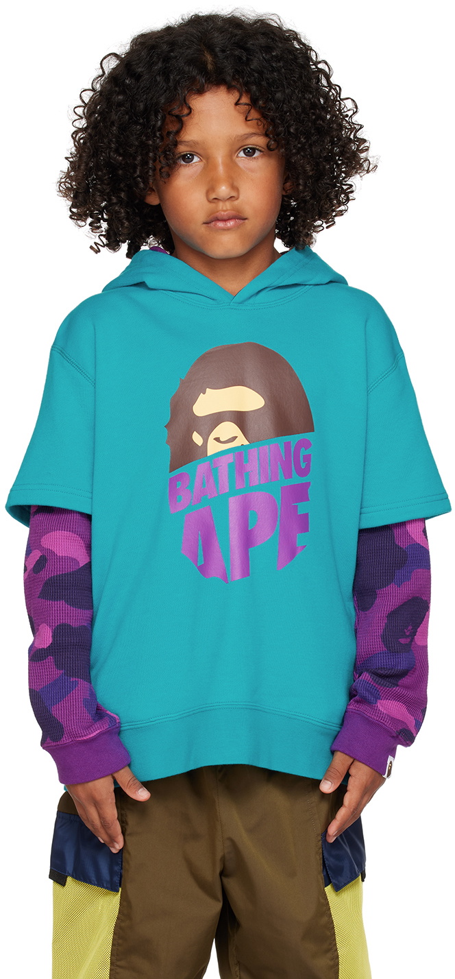 Bape blue 2025 purple camo