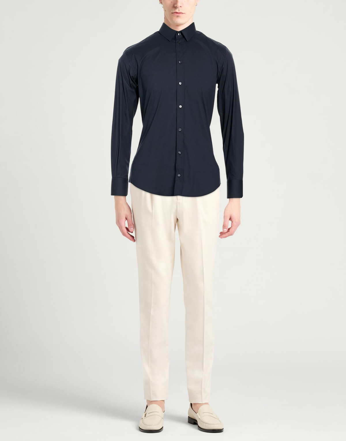 Dolce & gabbana Mens Shirt Midnight in Blue