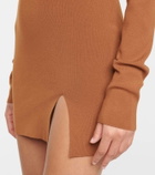 Zeynep Arçay Side-slit knit minidress