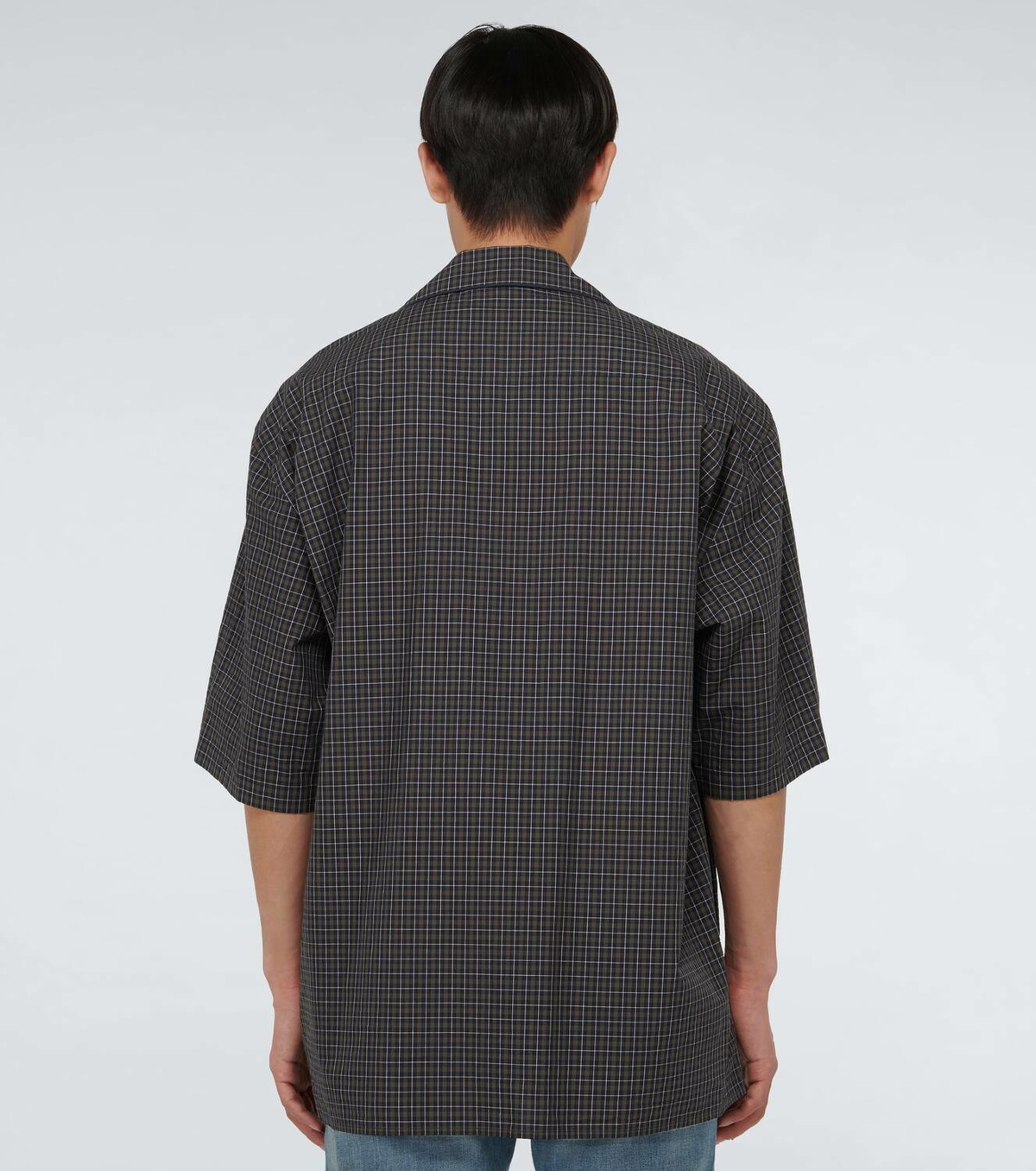 Balenciaga Checked short-sleeved pajama shirt Balenciaga
