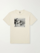 RRL - Garment-Dyed Printed Cotton-Jersey T-Shirt - Neutrals