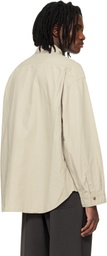 AGOLDE Beige Roy Shirt