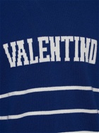 VALENTINO - Logo Wool Knit Sweater