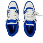 Off-White Men's Out Of Office Low Leather Sneakers in White/Blue