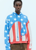 ERL Stars And Stripe Swirls Hooded Sweatshirt