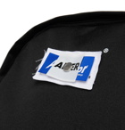 Ader Error - Logo-Appliquéd Canvas and Shell Backpack and Belt Bag - Black