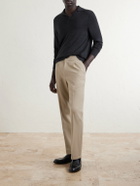 Dunhill - Merino Wool Polo Shirt - Gray