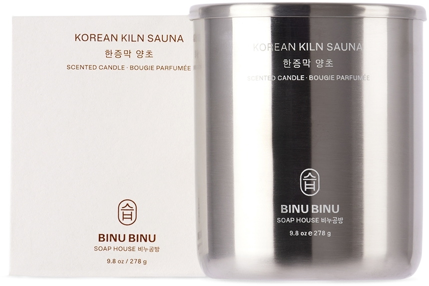 Binu Binu Korean Kiln Sauna Candle, 9.8 oz Binu Binu