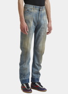 Gucci Distressed Stone Washed Jeans
