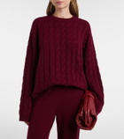Lisa Yang Seymour cable-knit cashmere sweater
