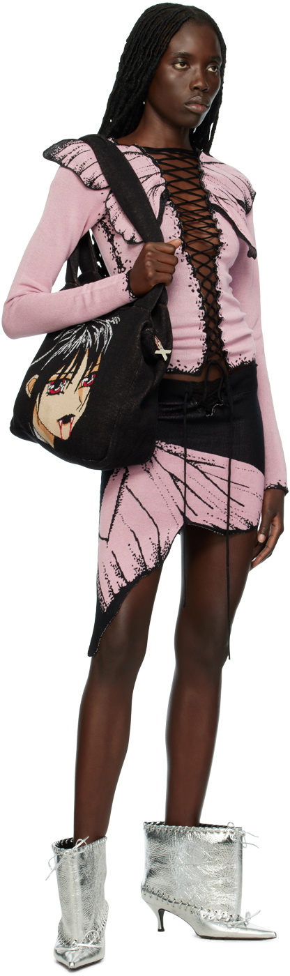 1XBLUE SSENSE Exclusive Black Vampire Tote