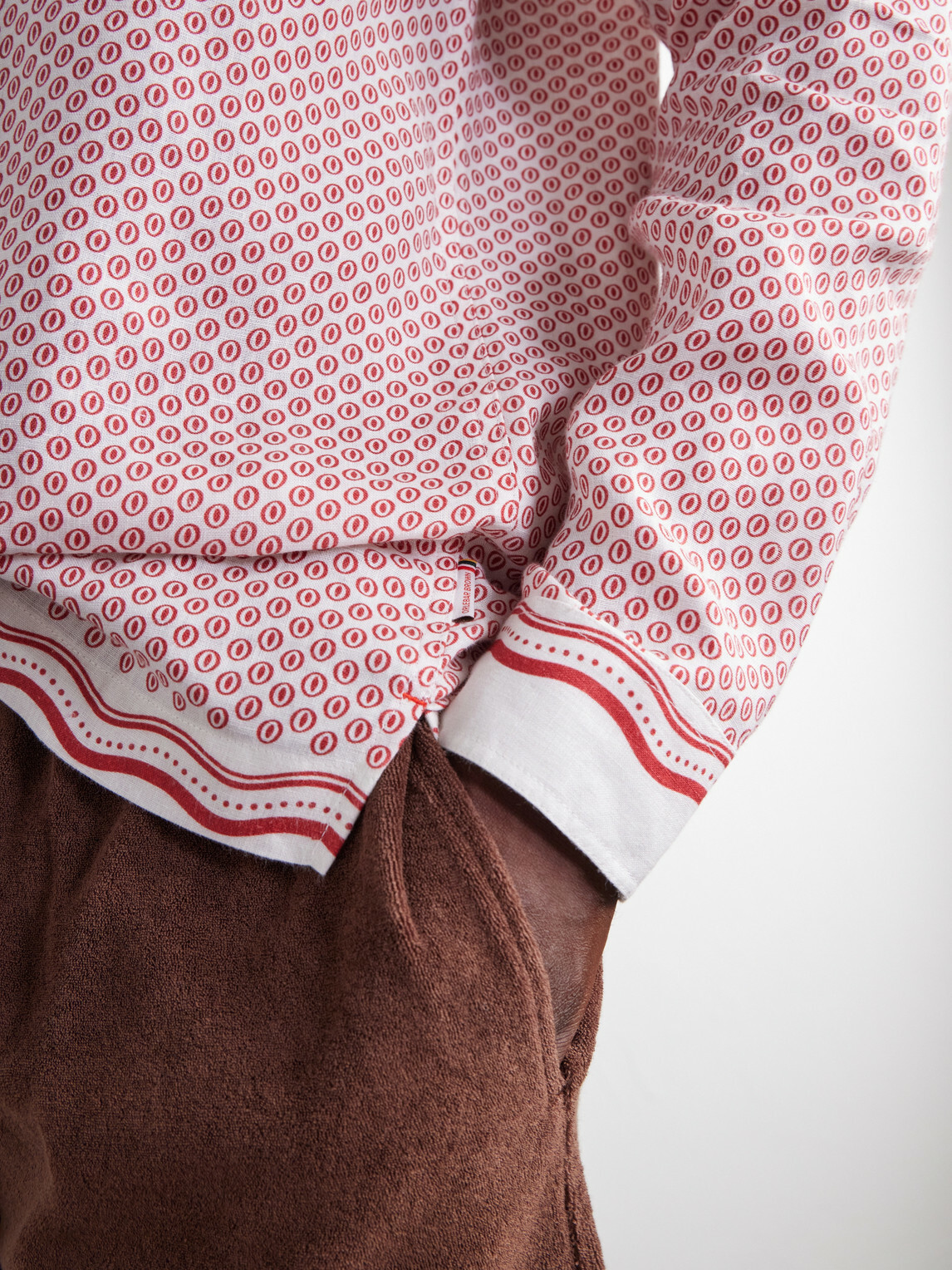 Orlebar Brown - Ridley Printed Linen Shirt - Pink
