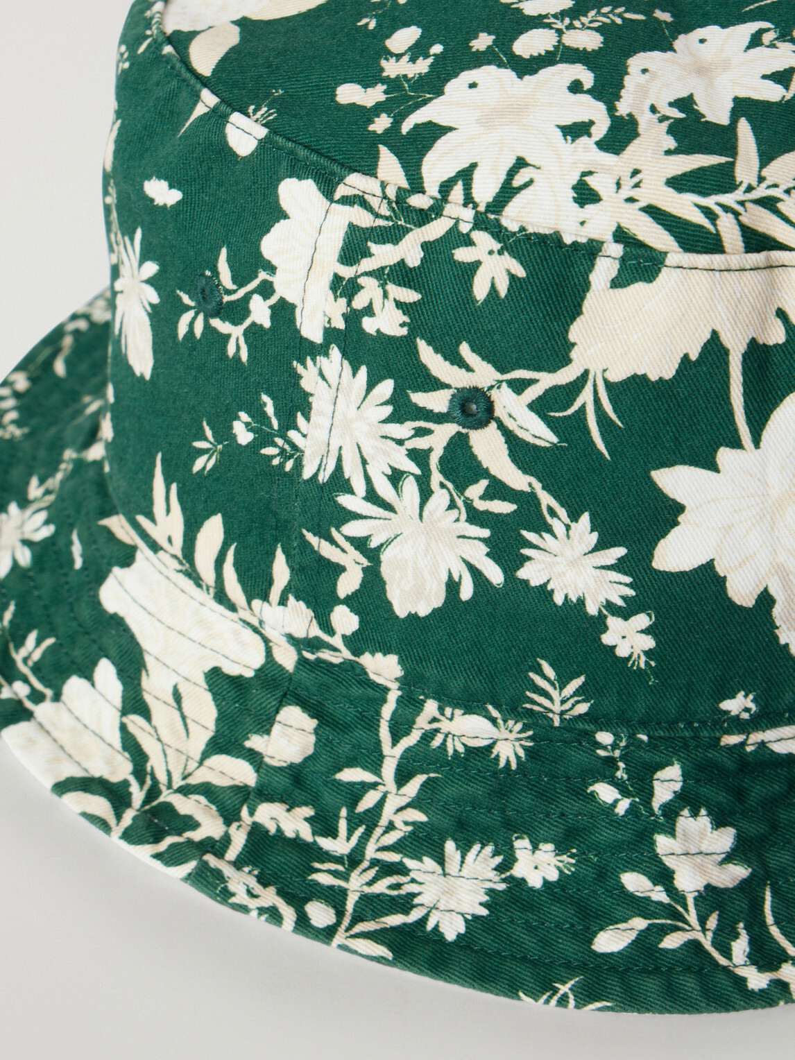 Polo Ralph Lauren - Wimbledon Logo-Embroidered Reversible Cotton-Twill Bucket Hat - White