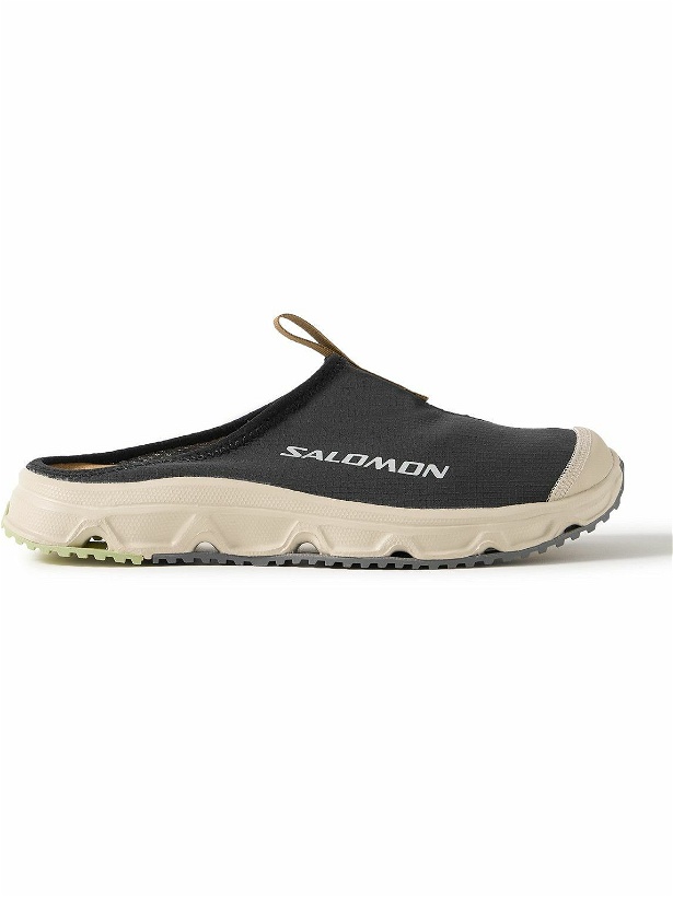 Photo: Salomon - RX Slide 3.0 Ripstop and Mesh Slip-On Sneakers - Gray