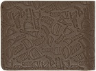 Dime Brown Haha Leather Wallet