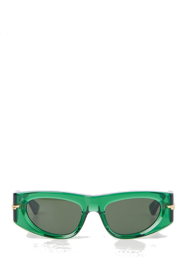 Photo: BV1144s Cat Eye Sunglasses in Green
