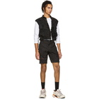 Kanghyuk Black Readymade Airbag Waistcoat