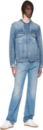 Maison Margiela Blue Hook-Eye Jeans