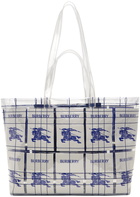 Burberry Transparent EKD Label Tote