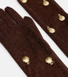 Oséree Lumière embellished gloves