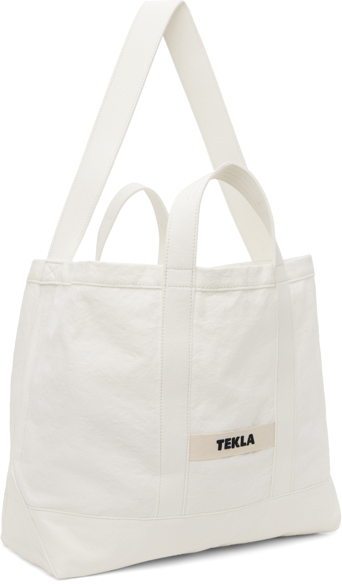 Tekla Off-White Beach Tote