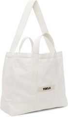Tekla Off-White Beach Tote