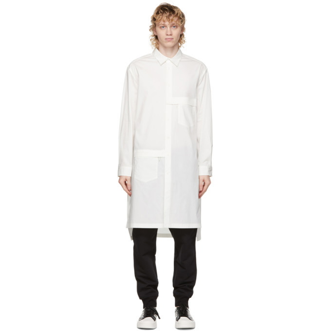 Photo: Y-3 White Classic Long Shirt