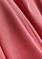 Alice + Olivia Eric Wide-leg Satin Trousers Pink