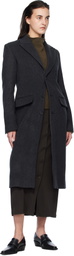 Filippa K Gray 93 Slim Wool Coat