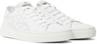 Vivienne Westwood White Low Top Soft Punch Sneakers