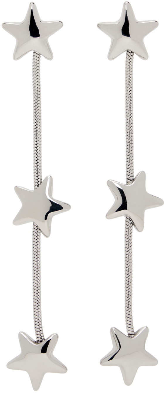 Marland Backus Silver Shooting Star Earrings