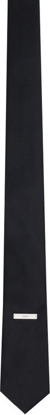 Photo: C2H4 Black Tagged Tie