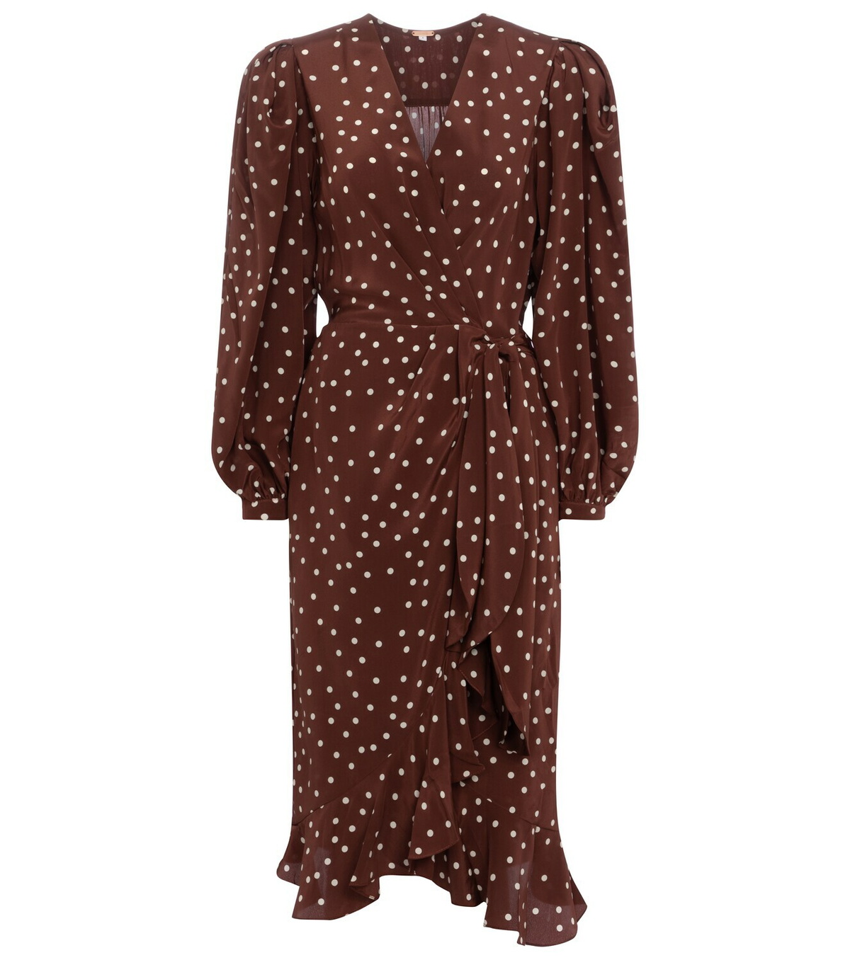 Robe à Langer Johanna Ortiz Noir Et Blanc Fleurs Anglaises - Taille S (36) - Neuf étiqueté