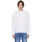 Dsquared2 White Stud Fit Long Sleeve T-Shirt