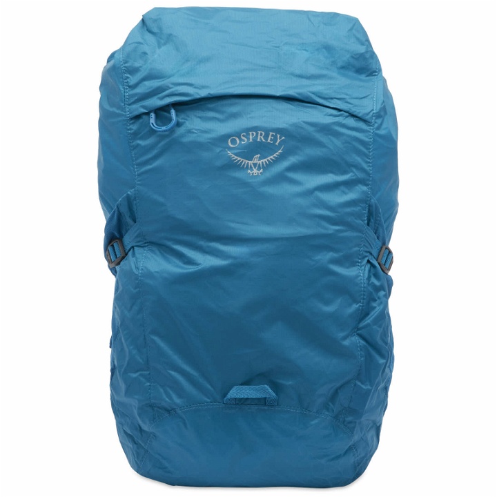Photo: Osprey Ultralight Dry Stuff Pack in Waterfront Blue
