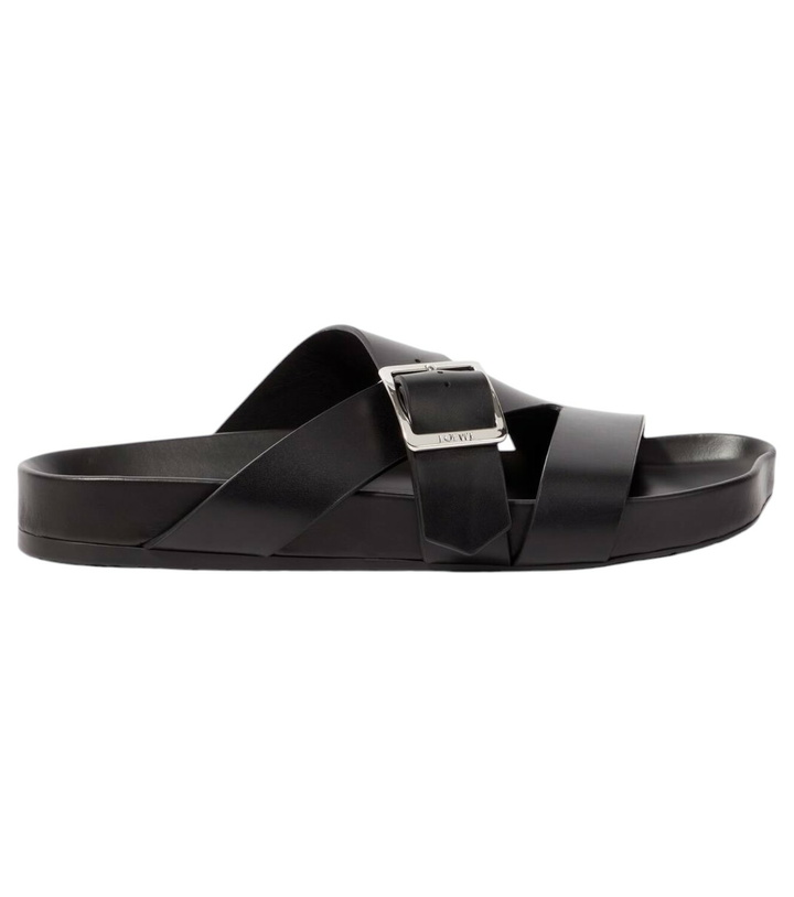 Photo: Loewe Paula's Ibiza Ease Buckle leather sandals