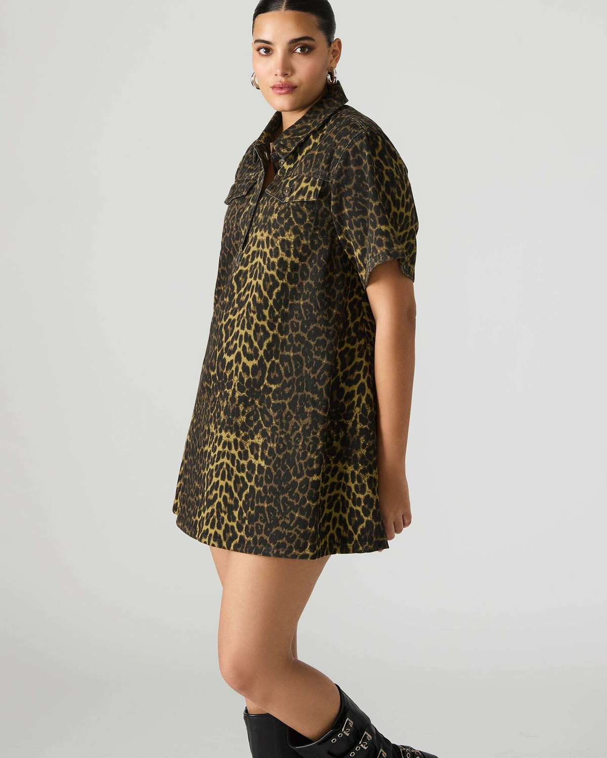 Steve Madden Freddy Dress in Cheetah