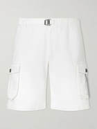 SEASE - Straight-Leg Cotton-Twill Shorts - White