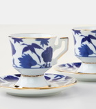 La DoubleJ Set of 2 espresso cups and saucers