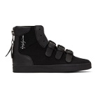 Yohji Yamamoto Black Middoberuto Sneakers