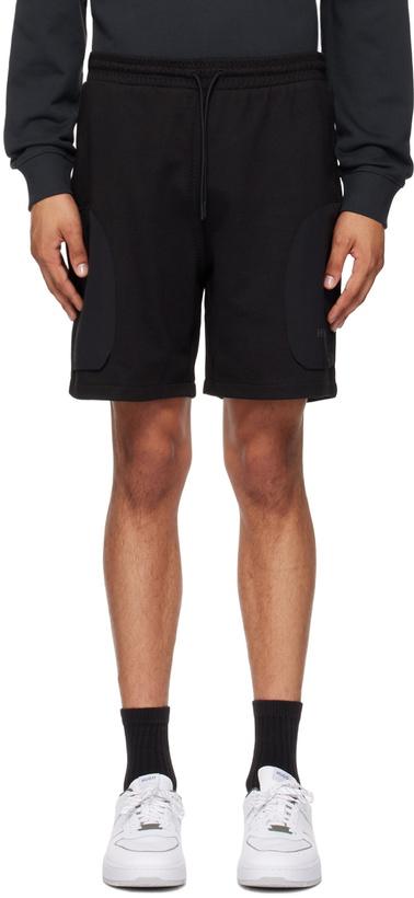 Photo: Hugo Black Drawstring Shorts