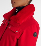 Fusalp Dessa faux fur-trimmed ski jacket