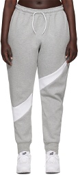Nike Grey Swoosh Tech Lounge Pants