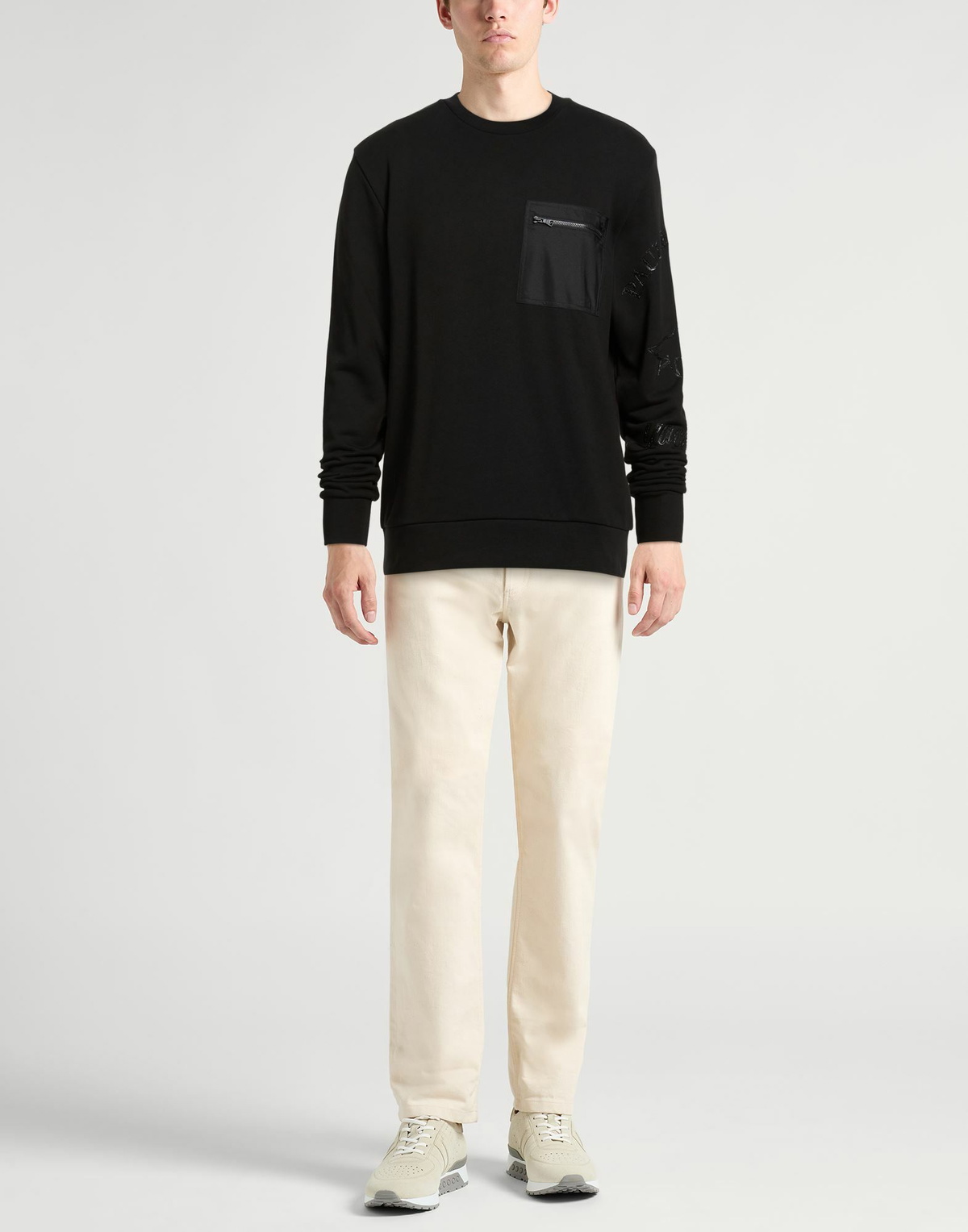 Paul & Shark Mens Sweatshirt in Black