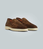 Santoni Suede loafers